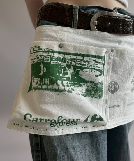 【RE;CIRCLE】 Re Eco Bag Apron /  260518-004