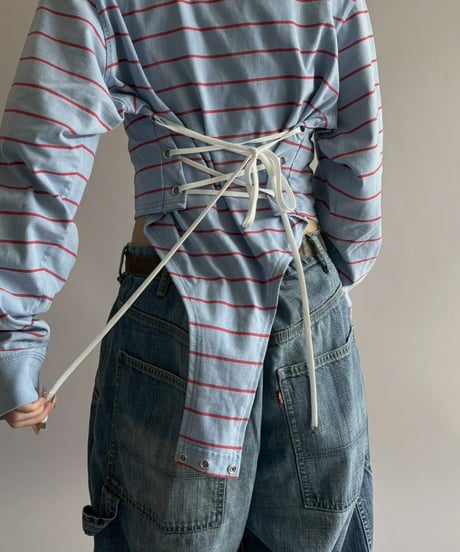 【RE;CIRCLE】 RE Leotard Rugger Shirt/ 260319-013