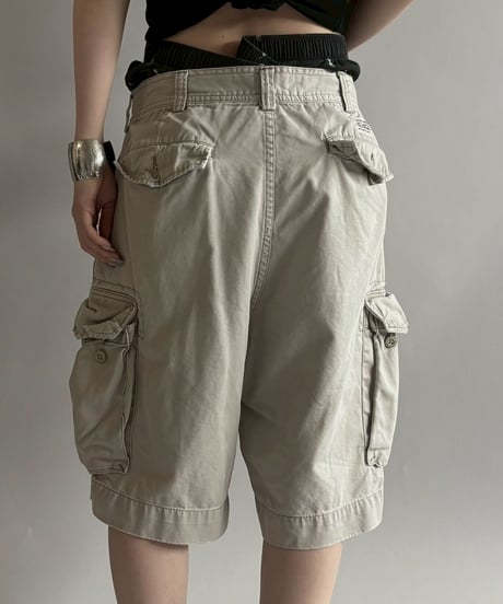 【USED】 POLO by Ralph Lauren Cargo Pocket Shorts /260509ー003