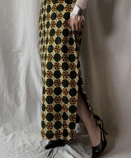 【USED】 African Batik One-piece②/210428-004