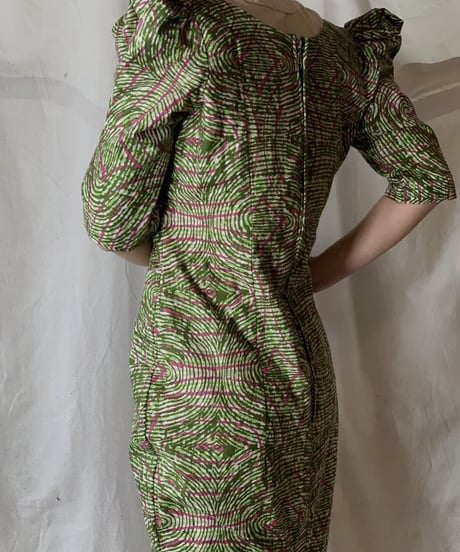 【USED】 African Batik One-piece⑤/210428-016