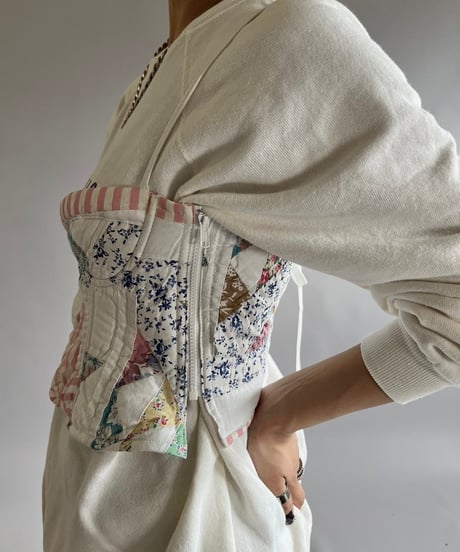 【RE;CIRCLE】 Re Corset Quilt /  240926-008
