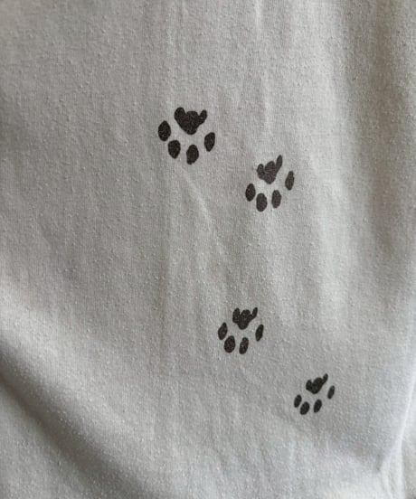 【USED】 RESIZED MADE in USA Hanes MY CATS WALK ALL OVER ME! T-Shirt / 260627-021