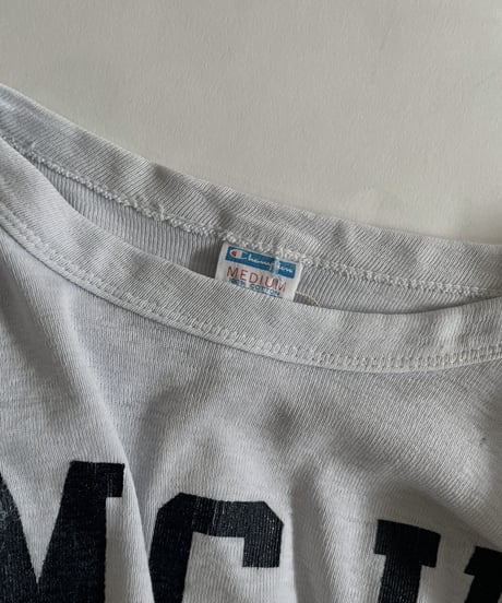 【USED】 70’s Champion 3/4 sleeved T-shirt "M.S.U." / 220625-013