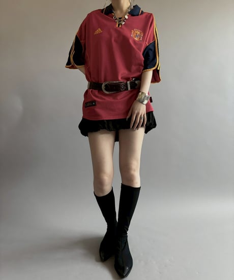 【USED】 00's adidas Spain Soccer Shirt / 260530-020