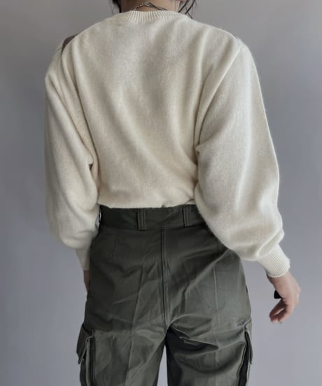 【USED】  Argyle Knit Sweater / 221112-007