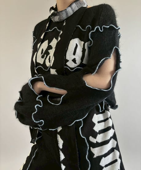 【RE;CIRCLE】 RE Mellow Knit Set-up + Tie / 260122-012