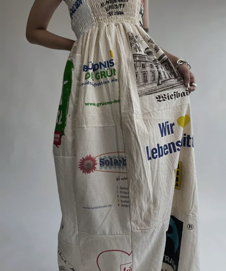 【RE;CIRCLE】 RE Eco-Friendly Bag Camisole One-piece / 220804-023