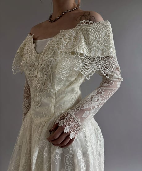 【USED】 Lace Pattern Camisole One-Piece / 260104-006