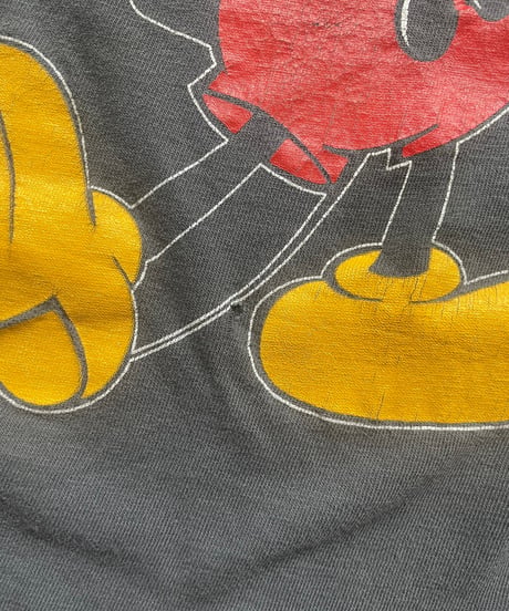 【USED】 Made in USA  80's Disney Mickey T-Shirt/240525-001
