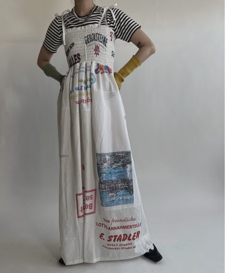 【RE;CIRCLE】RE Eco-Friendly Bag Camisole One-piece / 220512-024