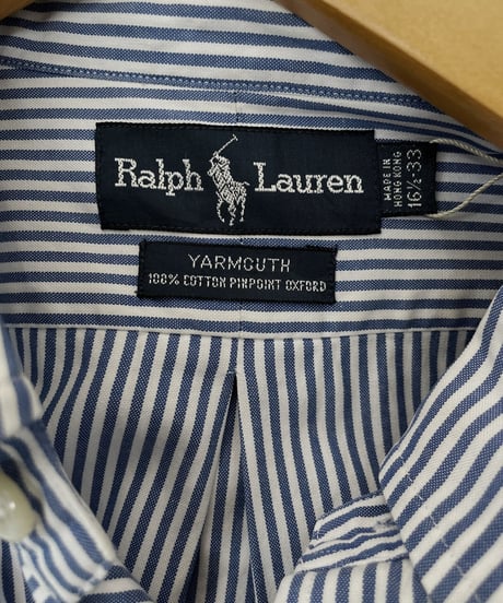 【USED】 Polo Ralph Lauren Striped Shirt / 220820-002