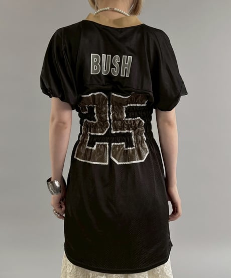 【RE;CIRCLE】 Shirring Football Shirt  /  250904-006