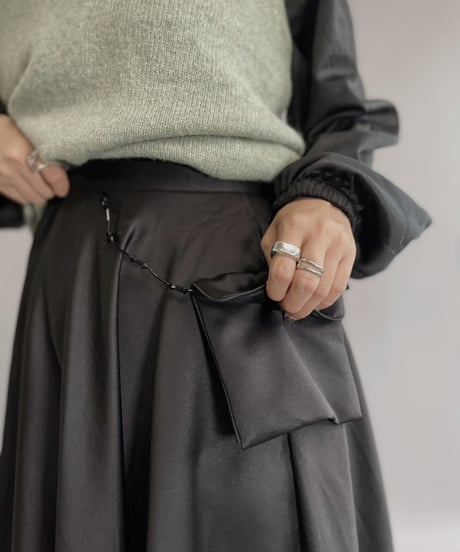 【USED】 A.B.S. Evening Long Skirt / 221022-026