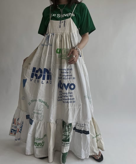 【RE;CIRCLE】 RE Eco-Friendly Bag Camisole One-piece / 220804-031