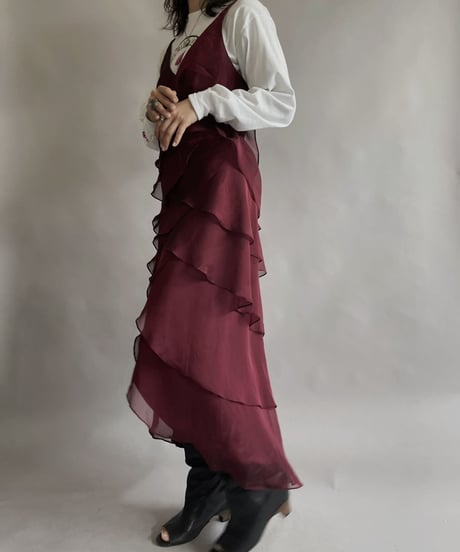 【USED】 BETSY&ADAM Tiered One-piece / 230506-022