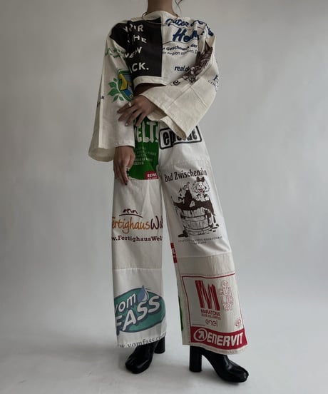 【RE;CIRCLE】 RE Eco-Friendly Bag Straight Pants / 220825-008