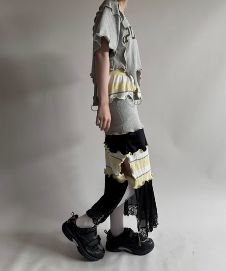 【Chinatsu Aoyama】 RE Mellow Top + Camisole Long One-Piece / 250710-020