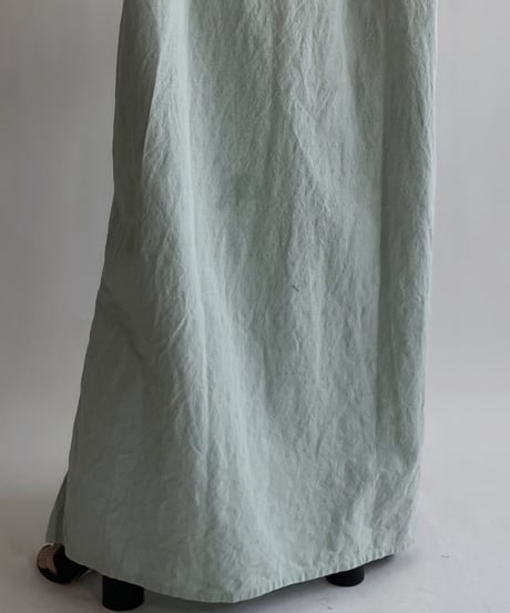 【RE;CIRCLE】RE Dyed French Mattress Cover One-piece -Aqua Green- / 220512-008