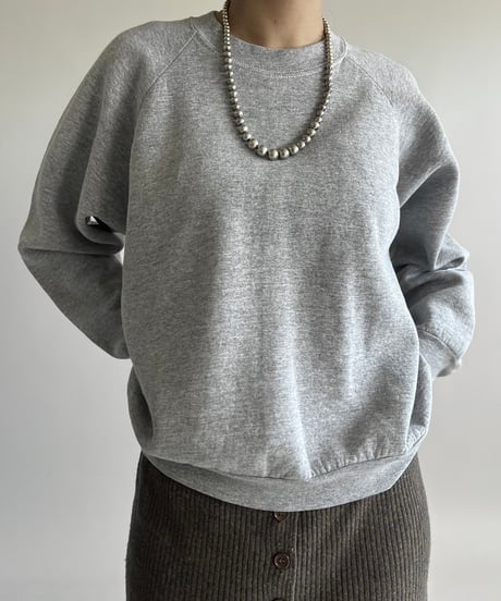 【USED】 Fruit of the Loom Blank Raglan Sweat /250220-002
