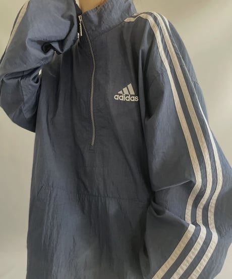 【USED】 adidas Nylon Pullover Top/ 231026-010
