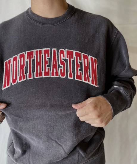 【USED】  Champion Reverse Weave Sweat NORTH EASTERN/210902-047