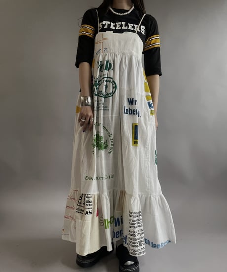 【RE;CIRCLE】RE Eco-Friendly Bag Camisole Long One-piece / 240516-021・022