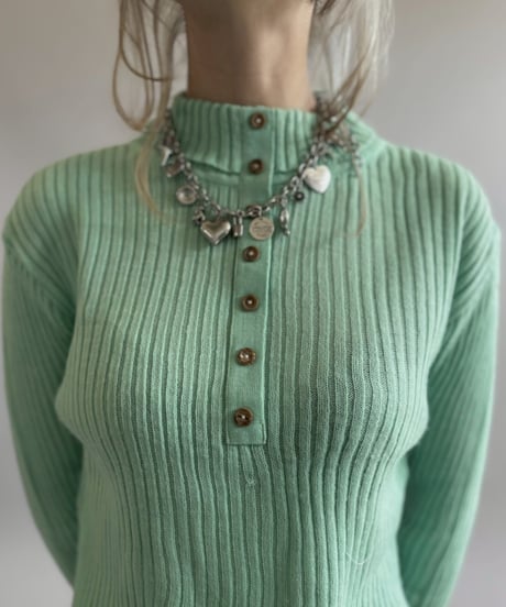 【RE;CIRCLE】 RE Rib Knit Leotard Top / 260416-016