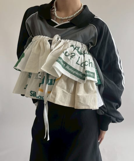 【RE;CIRCLE】 Re Eco Bag Maki Skirt /  250417-002
