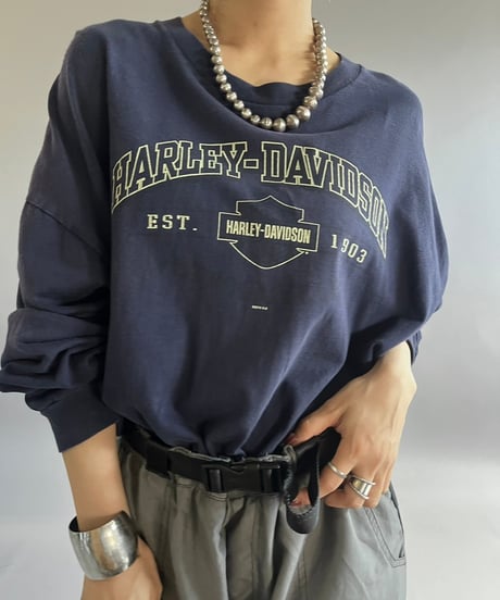 【USED】 HARLEY-DAVIDSON L/S T-Shirt /240824-022