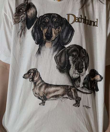【USED】S/S T-shirt DOG 11/210604-047