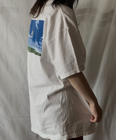 【USED】S/S T-shirt Windows "Yes You Can" /210602-023