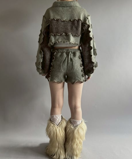 【RE;CIRCLE】 RE Mellow Mohair Knit Set up/ 251127-001