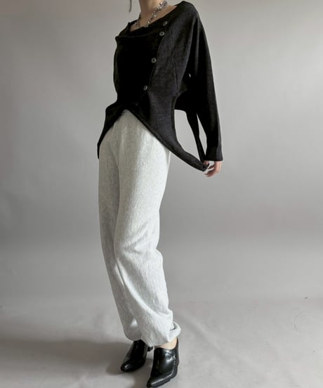 【RE;CIRCLE】 RE Deformed Acrylic Cardigan / 260312-006