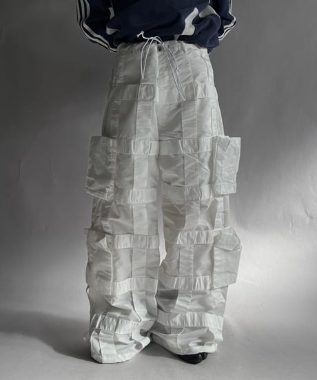 【USED】 Dead Stock GS Nylon TECHNO Pants/ 241214-029