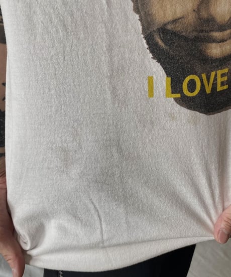 【USED】S/S T-shirt SUPPORT ME "I LOVE YOU"/210604-055