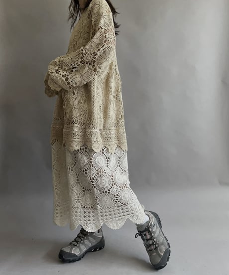 【RE;CIRCLE】 RE Crochet One-piece / 230330-001