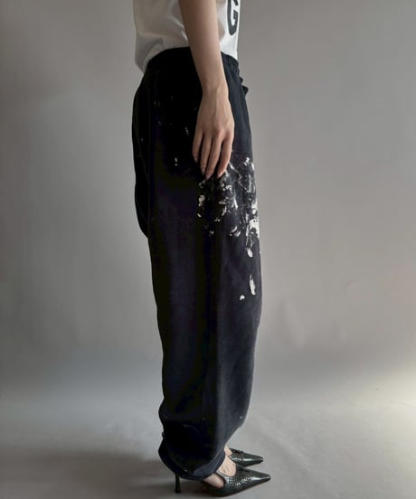 【USED】 Painted Sweat Pants / 251108-018