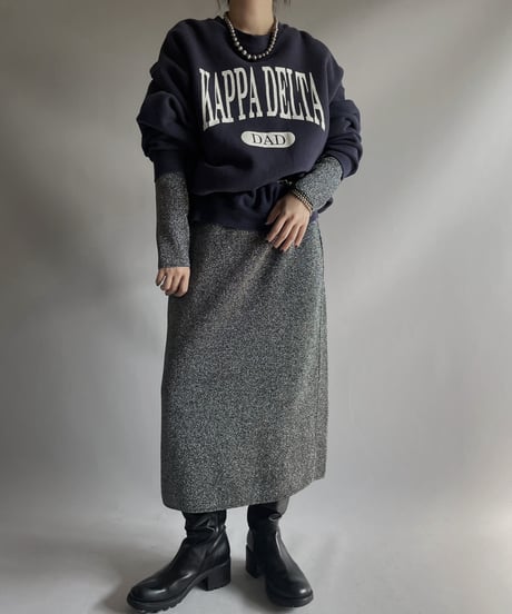【USED】  L/S Lame One-piece / 231104-019