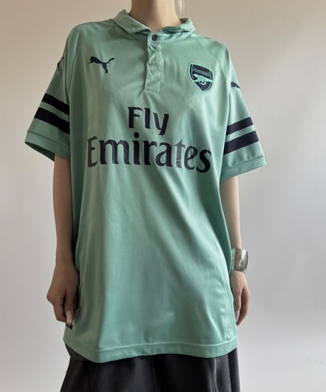 【USED】 18's Puma Arsenal Soccer Shirt / 250717-001