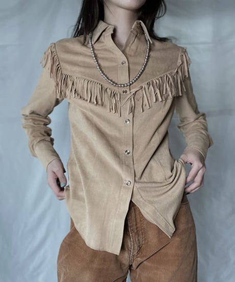 【USED】 Western L/S Shirt/ 220120-042