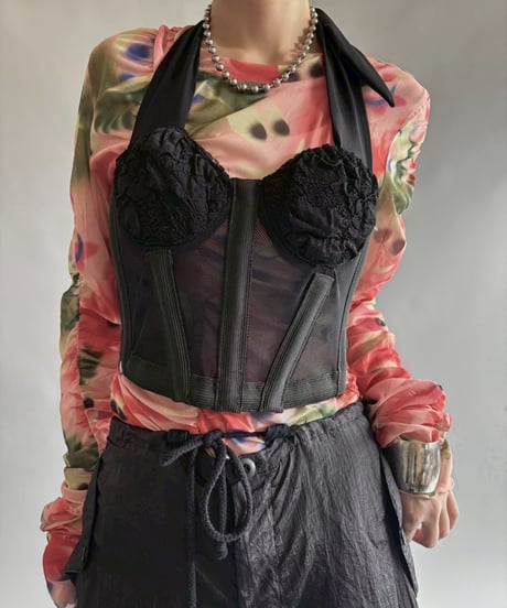 【USED】 Mesh corset/250920-026