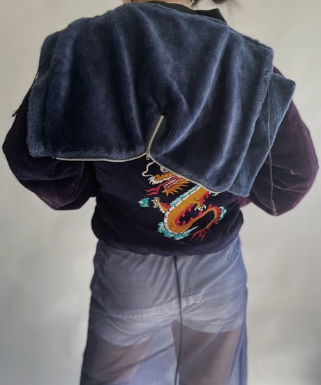 【USED】 Vintage Souvenir Jacket KOREA / 240101-044