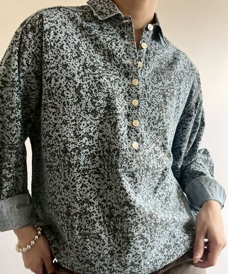 【USED】 Design Pullover L/S Shirt   /250419-030