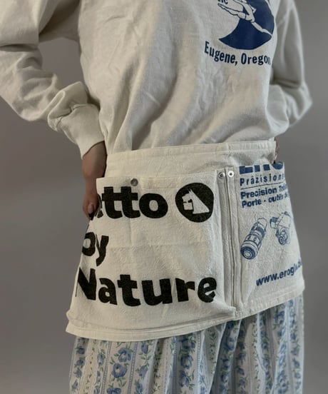 【RE;CIRCLE】 Re Eco Bag Apron /  260413-004