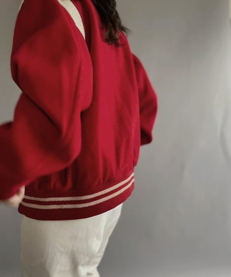 【USED】  Wool Stadium Jacket / 221105-016