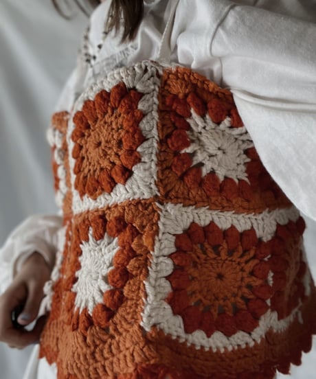 【RE;CIRCLE】 RE Granny Knit Bustier③/211014-014