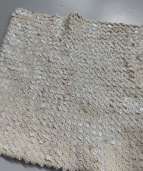 【USED】 Spangle Top White / 230401-038