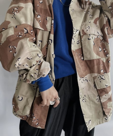 【USED】 Army Jacket Camouflage / 221203-015