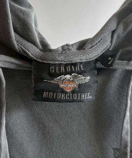 【USED】 HARLEY DAVIDSON Hooded L/S T-shirt / 251004-003